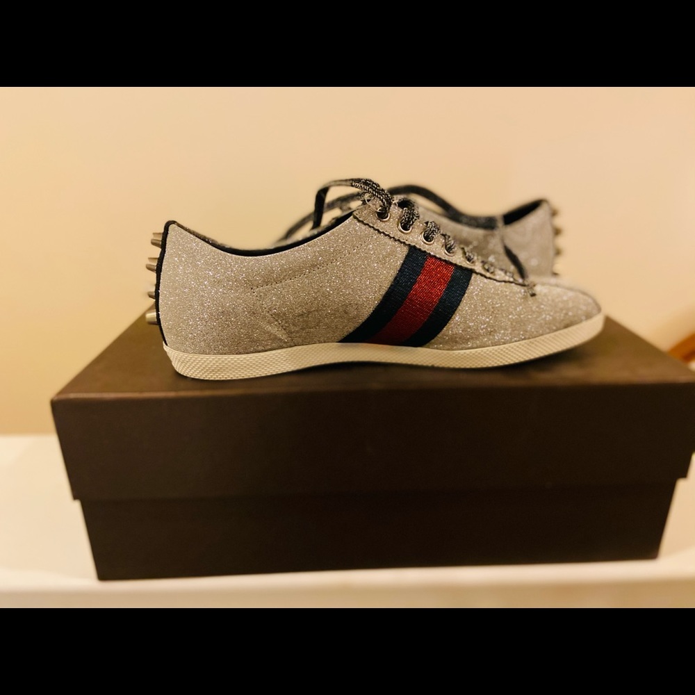 Gucci Glitter Sneakers